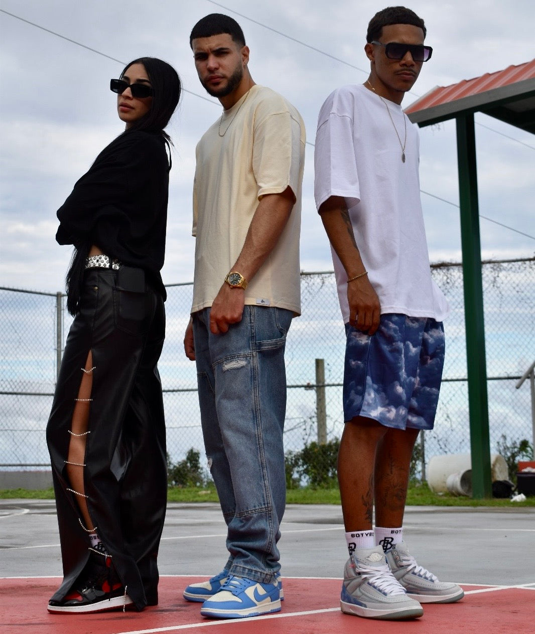 BotyBooss White T Oversize #1