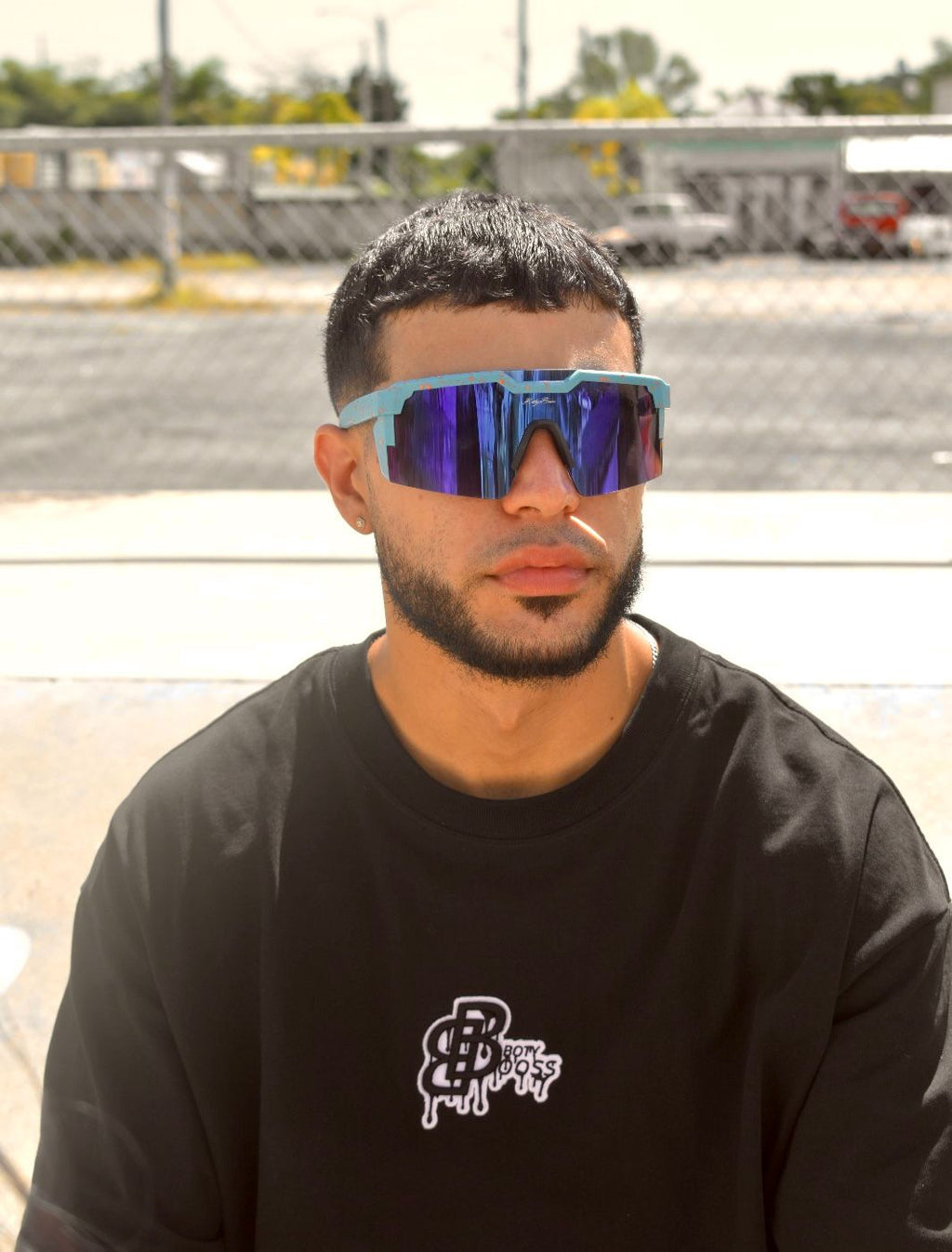 BotyBooss Gafas Azul & Naranja
